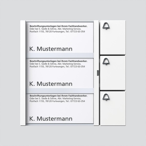 Siedle 200035521-00 Functiemodule voor Accessoires voor deurintercom Wit
