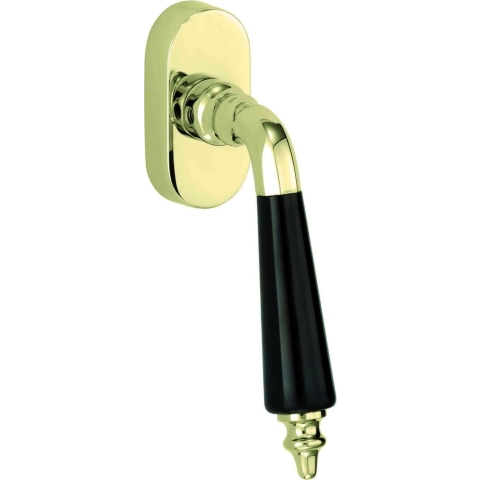 Artitec Mi Satori Draaikiepgarnituur afsluitbaar Antique bakeliet/Elegant messing gelakt