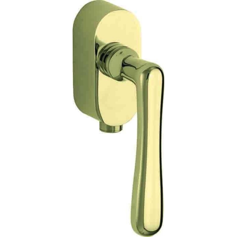 Artitec Mi Satori SKG3 Draaikiepgarnituur afsluitbaar Linea/Elegant messing gelakt