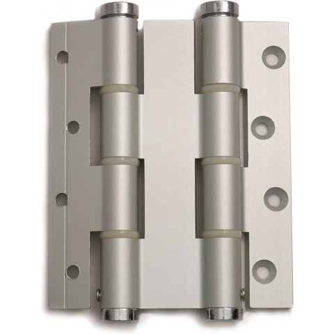 DX Justor Deurveerscharnier dubbelwerkend 120/30 mm zilvergrijs