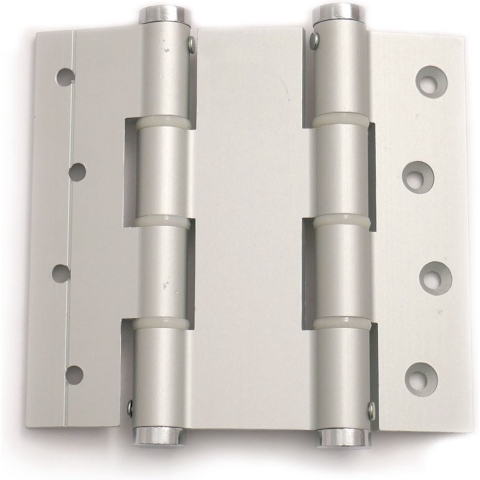 DX Justor Deurveerscharnier dubbelwerkend 120/40 mm zilvergrijs