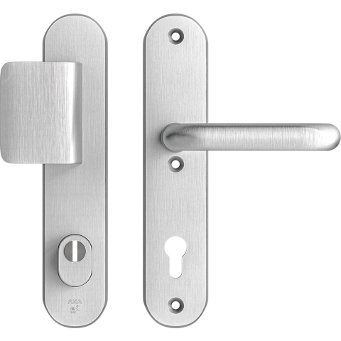 Veiligheidsbeslag Oval Plus D-duwer+kruk
U PC92 anti-kerntrek/omkeerbaar/252X52x12/alu. gesl. F1/SKG3