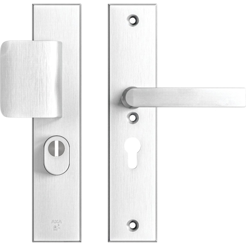 Veiligheidsbeslag Edge Plus D-duwer+kruk Blok PC55 anti-kerntrek/omkeerbaar/252X52x12/alu. gesl. F1/SKG3