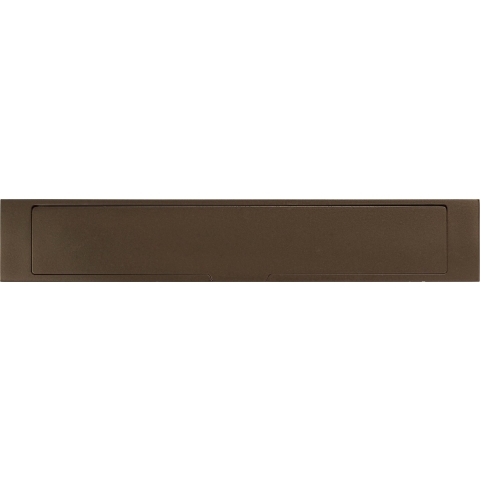 Formani SQUARE LSQ380 briefplaat buiten massief brons