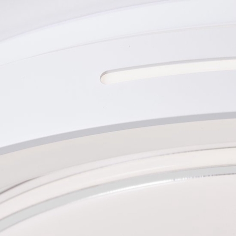 Brilliant Barty G97158/75 LED-wandlamp, LED-plafondlamp 30 W LED Wit, Chroom