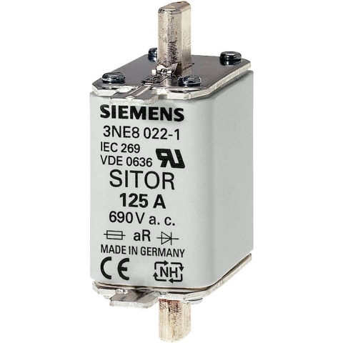 Siemens 3NE80031 Zekeringsinzetstuk Afmeting zekering : 0 35 A 690 V 1 stuk(s)
