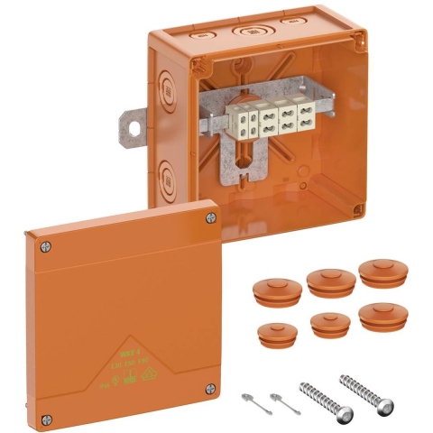Spelsberg WKE 4 - Duo 5/3 x 6q Aftakkast (l x b x h) 150 x 150 x 85 mm Oranje IP66 1 stuk(s)