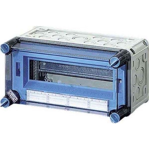 Hensel 2000611 Mi 1115 Kleine verdeelkast Opbouw (op muur) Aantal groepen: 12 Aantal rijen: 1 Inhoud: 1 stuk(s)