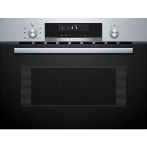 BOSCH CMA585GS1 Serie 6 Compacte Inbouw Magnetron met Hetelucht - 60 x 45 cm - RVS