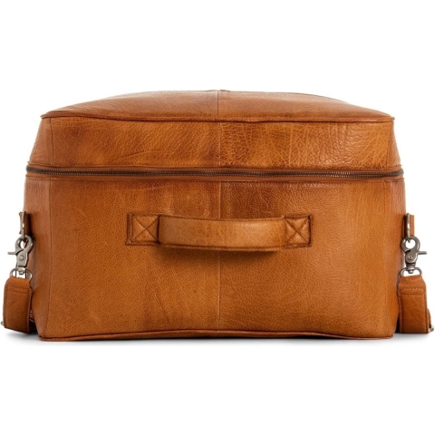 MUUD Mars Whisky - Handgemaakt leren tas 29x38x28cm