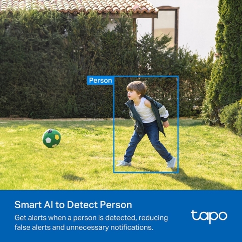 Tapo C410 Draadvrij Slimme Buiten En Binnencamera Wit