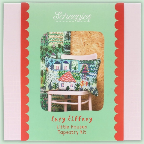 Scheepjes Lucy Tiffney Borduurkit 60x40cm Little Houses