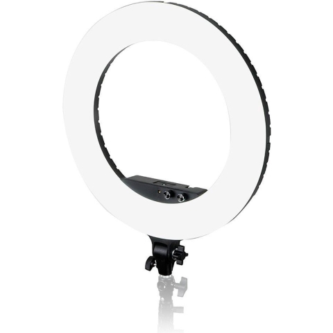 Caruba Round Vlogger Ringlamp 18 inch LED set PRO met tas - Black