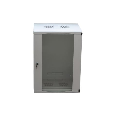 LogiLink W12F64G rack 12U Wandrek Grijs