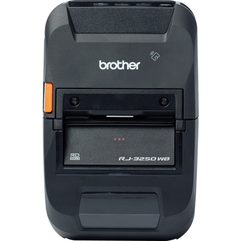 Brother RJ3250WBLZ1 Labelprinter Thermisch Etikettenbreedte (max.): 72 mm Werkt op een accu, WiFi, Bluetooth, NFC, USB