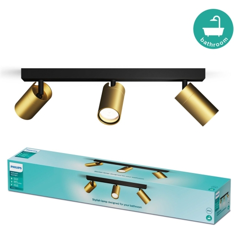 Philips Idris 8720169299214 Plafondspot GU10 Goud
