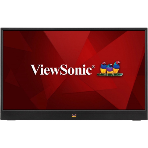 Viewsonic VA1655 LED-monitor Energielabel C (A - G) 39.6 cm (15.6 inch) 1920 x 1080 Pixel 16:9 7 ms Mini-HDMI, Audio, stereo (3.5 mm jackplug), USB-C 3.2 IPS
