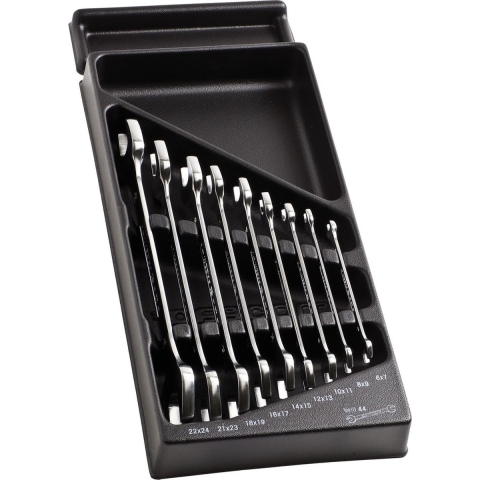 Facom module met 9 steeksleutels van 6 tot 24 mm - MOD.44-1