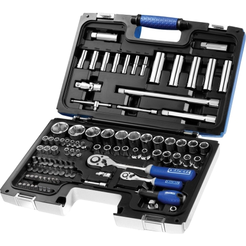 Expert by Facom doppen en hulpstukken 1/4" - 1/2" | 98-delig | in koffer | E034805 - E034805