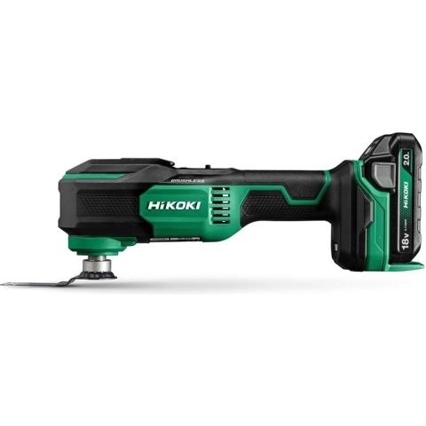 Hikoki CV18DAWRZ Accu Multitool | 18 V | Inclusief 2 x 2.0 Ah accu&apos;s en lader | In HSC II koffer - CV18DAWRZ