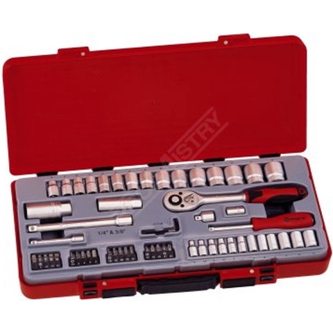 Connex Dopsleutelset Profi 3/8+1/4 58Dlg - COX580258