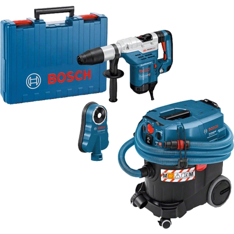Bosch Blauw Toolkit Combipack GBH 5-40 DCE + GAS 35 M AFC + GDE 68 (BE (GBH 5-40 DCE, GAS 35 M AFC, GDE 68) - 0615A50051