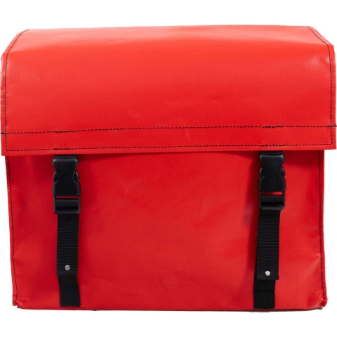 Dubbele fietstas Nostalgic 52L Red