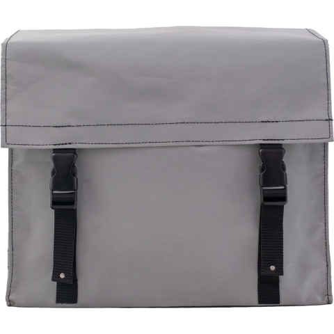 Dubbele fietstas Nostalgic 52L Silver