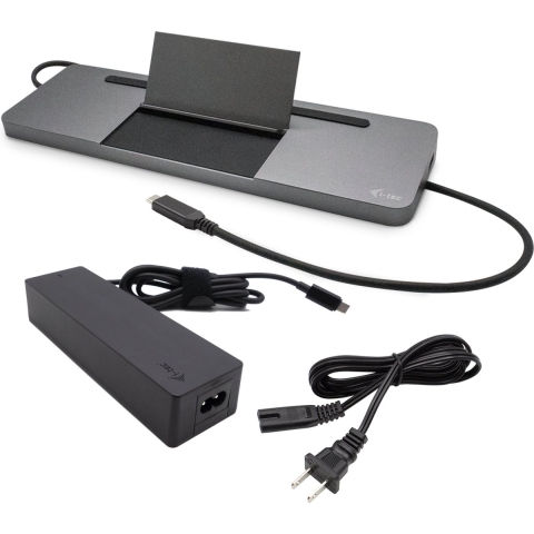 i-tec I-TEC USB-C Metal Dock + Netzteil 100W USB-C dockingstation