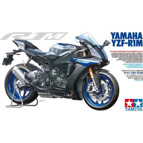 Tamiya 300014133 Yamaha YZF-R1M Motorfiets (bouwpakket) 1:12