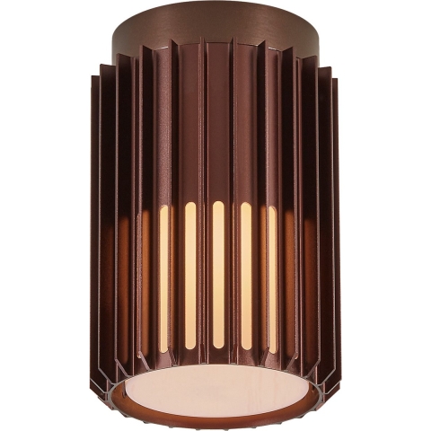 Enzo Plafondlamp | Aludra E27 bruin IP54 - 4803002