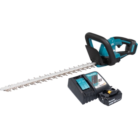 Makita DUH506RT | LXT 18 V Heggenschaar | 50 cm | 5,0 Ah accu (1 st), snellader, in doos - DUH506RT