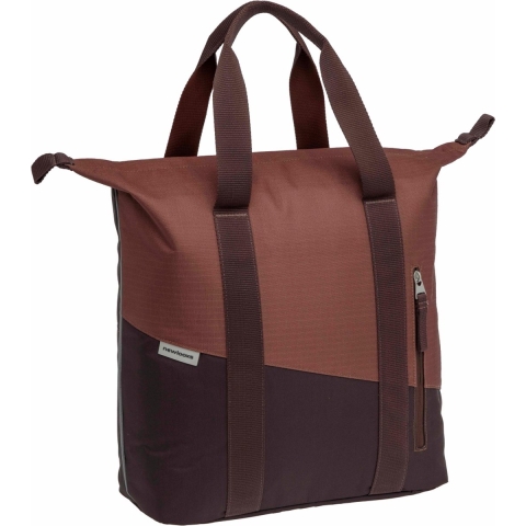 Enkele fietstas Shopper Oslo Kota 24L Bordeaux/roest