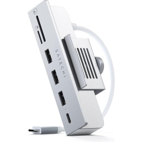 Satechi Clamp Hub USB-combi-hub Zilver