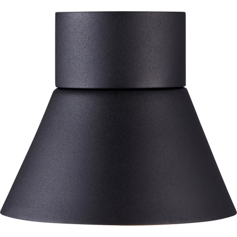 Enzo Wandlamp | Kyklop Cone GU10 zwart IP54 - 4800962