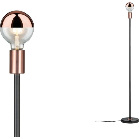 Paulmann Neordic Nordin 79614 Staande lamp LED E27 20 W Zwart, Koper (mat)