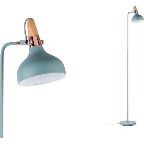 Paulmann Neordic Juna 79654 Staande lamp LED E14 20 W Hout, Koper, Zachtgroen