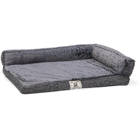 Nano Chill Kuzzi - Orthopedisch Benchkussen - Grijs - 61x42x5 cm