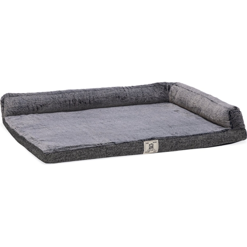 Nano Chill Kuzzi - Orthopedisch Benchkussen - Grijs - 89x59x5 cm