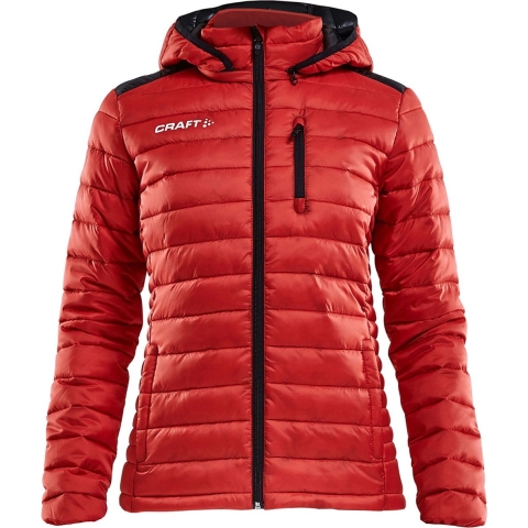 Craft 1905994 Isolate Jacket W - Bright Red/Black - XXL