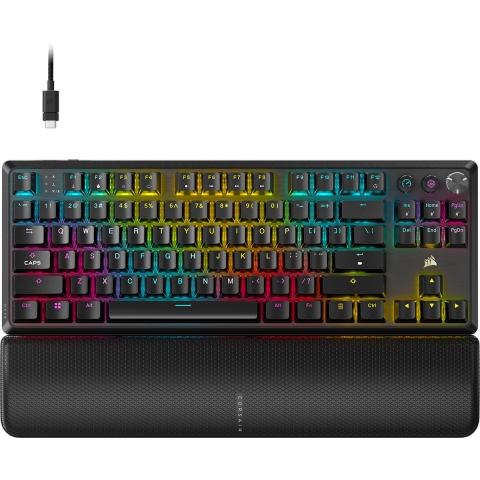 Corsair K70 Core Tkl Rgb Draadloos Mechanisch Gamingtoetsenbord Zwart