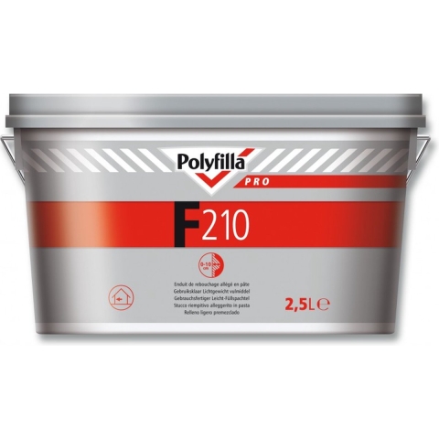 Polyfilla F220 Lichtgewicht Vulmiddel 4 Ltr