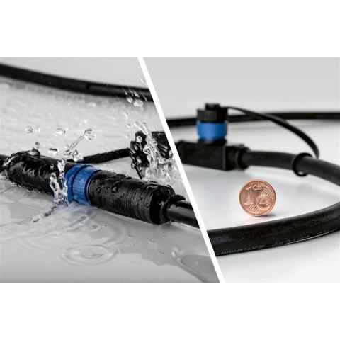 Paulmann Outd P&S Pool Spot IP68 3000K 94559 Verlichtingssysteem Plug&Shine 5 W Warmwit Zwart