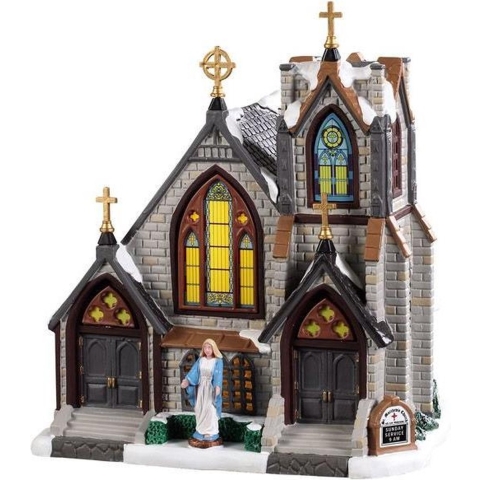 St. matthew's church LED - Lemax