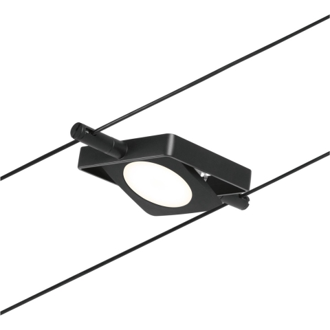 Paulmann 94424 Kabelsysteem compleet LED Zwart (mat), Chroom