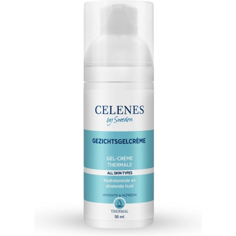 3x Celenes Thermal Gezichtsgelcrème Alle Huidtypes 50 ml