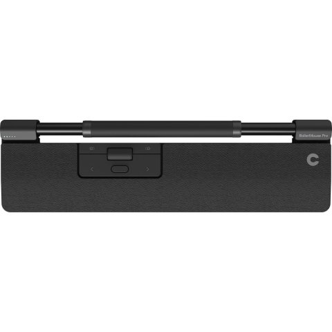 Contour Design RollerMouse Pro wired Slim WR Muis USB Zwart 6 Toetsen 2800 dpi Ergonomisch, Extra grote toetsen, Geïntegreerd scrollwiel
