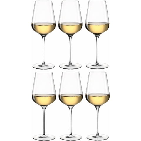 Leonardo Witte Wijnglazen Brunelli - 580 ml - 6 stuks