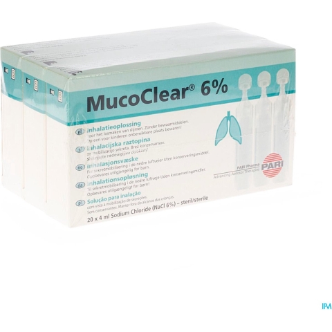 MucoClear 6% | 60 x 4 ml