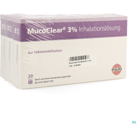 MucoClear 3% | 60 x 4 ml